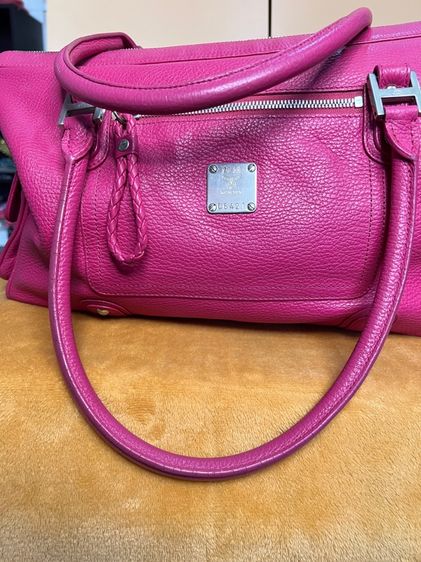 กระเป๋าmcm สีชมพู รูปที่ 7
