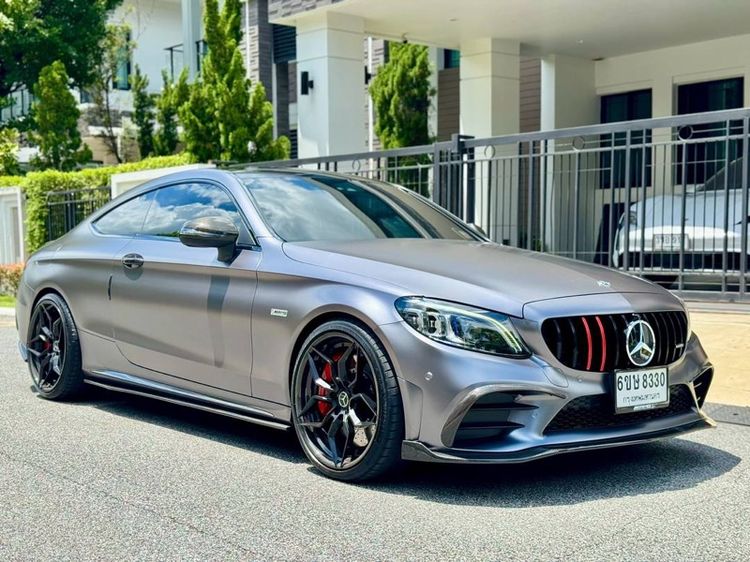 Mercedes-Benz C-Class 2019 C200 Sedan เบนซิน ไม่ติดแก๊ส เกียร์อัตโนมัติ เทา รูปที่ 2