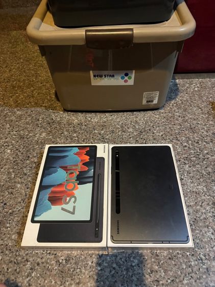 ขายSamsungTabS7สีMystic Gray128กิ๊กมีกล่องสูนTrueใช้งานดีทุกๆฟังชั่นถูกมากก รูปที่ 2