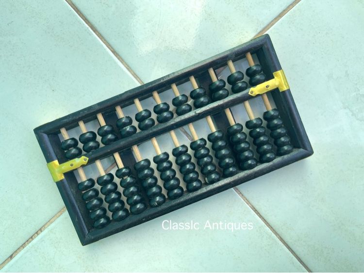 ลูกคิด 11 ราง เล็ก โบราณเก่าสะสมC8