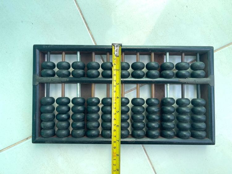 ลูกคิด 11 ราง โบราณเก่าสะสมC7 รูปที่ 4