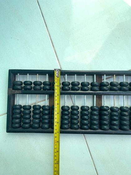 ลูกคิด 13 ราง โบราณเก่าสะสมC6 รูปที่ 10