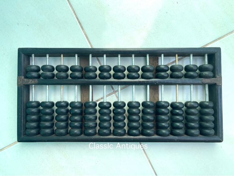 ลูกคิด 13 ราง โบราณเก่าสะสมC6 รูปที่ 3