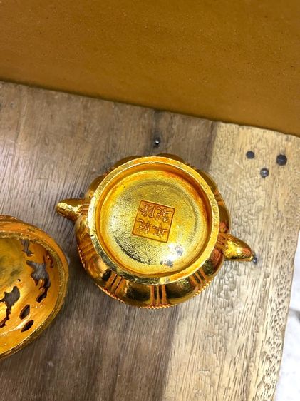 กระถาง กำยาน มังกร กระไหล่ทอง สะสม  รูปที่ 8