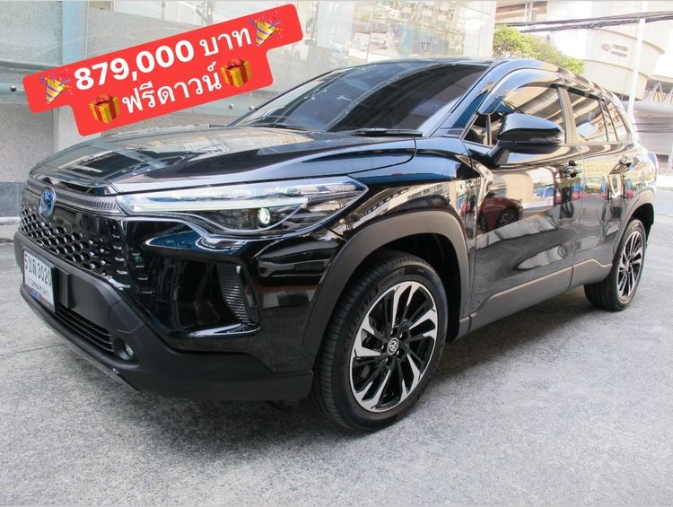 Toyota Corolla Cross 2024 1.8 Hybrid Premium Sedan เบนซิน ไม่ติดแก๊ส เกียร์อัตโนมัติ ดำ