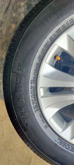 แม็กโตโยต้า ขอบ16 สีเดิม พร้อมยางดันลอป 215 65 16 ปี24 ยางสวย ใส่ revo vigo ตัวเตี้ย รูปที่ 9