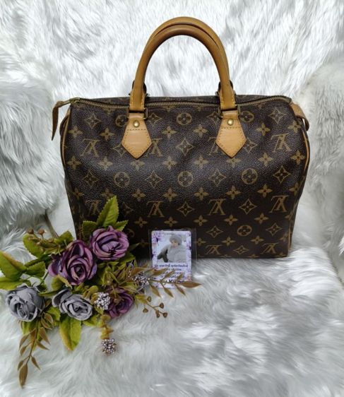 lv speedy 30 monogram ปี13 ของแท้ รูปที่ 3