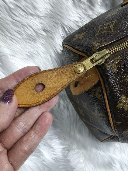 lv speedy 30 monogram ปี13 ของแท้ รูปที่ 6