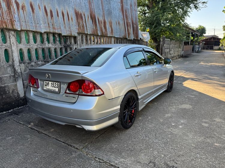 Honda Civic 2008 1.8 E i-VTEC Sedan เบนซิน ไม่ติดแก๊ส เกียร์อัตโนมัติ เทา รูปที่ 4