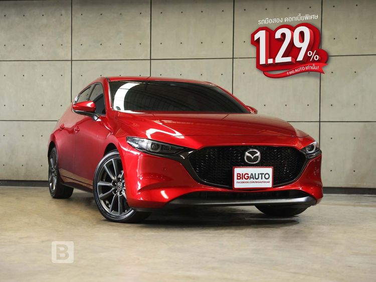 Mazda Mazda3 2022 2.0 SP Sports Sedan เบนซิน ไม่ติดแก๊ส เกียร์อัตโนมัติ แดง