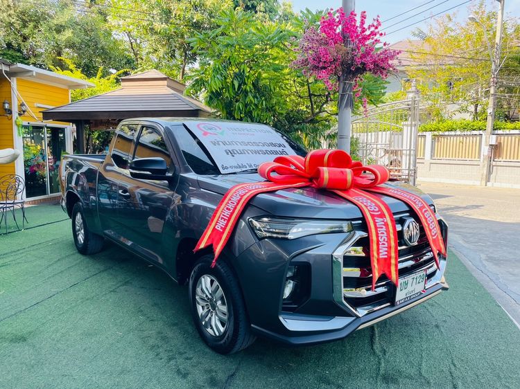 MG Extender 2024 2.0 Grand D Pickup ดีเซล ไม่ติดแก๊ส เกียร์ธรรมดา เทา รูปที่ 4