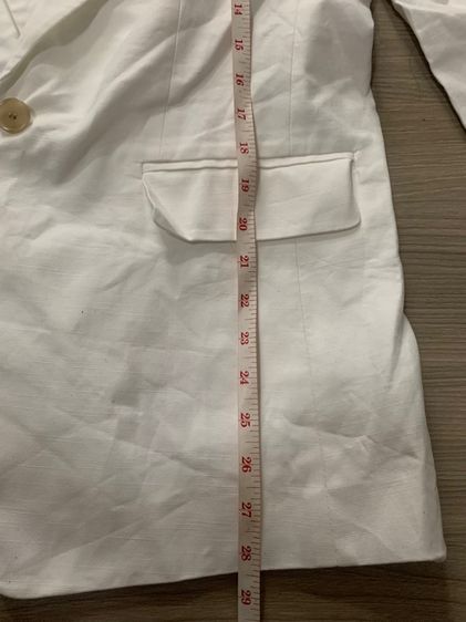 สื้อสูทสีขาว loft แท้ๆ รูปที่ 11
