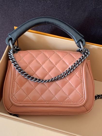 calfskin small prestige flap bag holo 21 รูปที่ 2