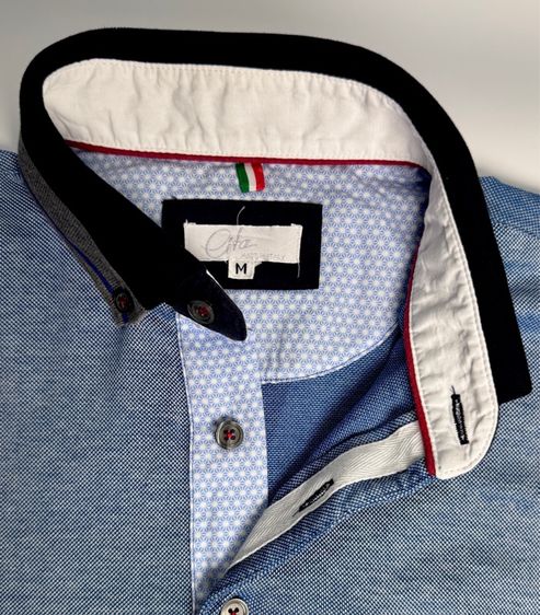 ⚠️เหมือนใหม่‼️เสื้อโปโล eita ของแท้ แบรนด์เนม MADE IN ITALY  รูปที่ 8