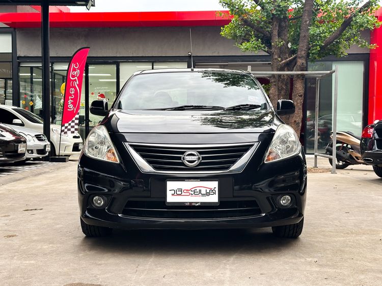 Nissan Almera 2013 1.2 E Sedan เบนซิน เกียร์อัตโนมัติ ดำ รูปที่ 2