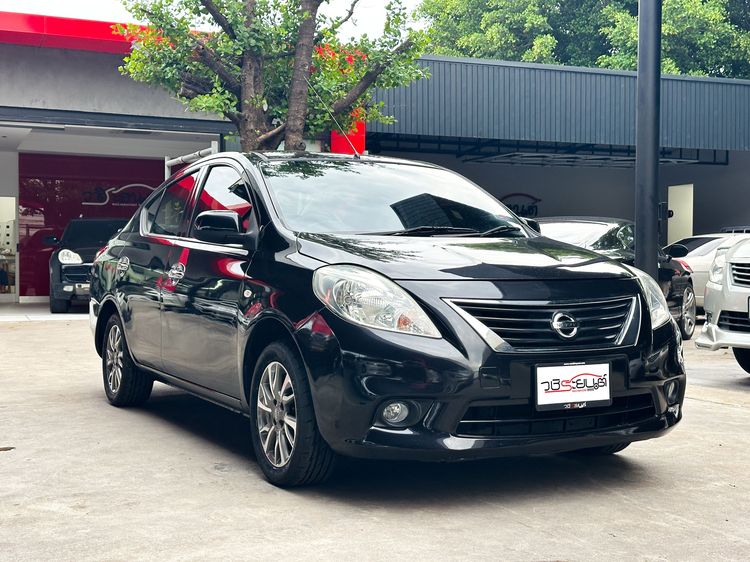 Nissan Almera 2013 1.2 E Sedan เบนซิน เกียร์อัตโนมัติ ดำ รูปที่ 3