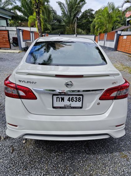 Nissan Sylphy 2019 1.6 SV Sedan เบนซิน ไม่ติดแก๊ส เกียร์อัตโนมัติ ขาว รูปที่ 4