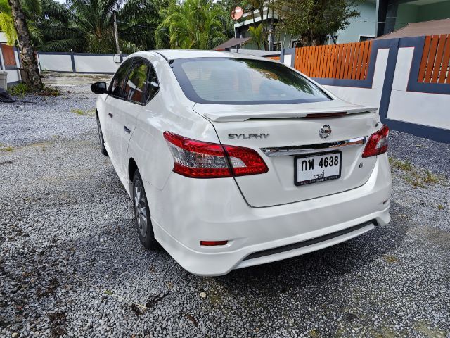 Nissan Sylphy 2019 1.6 SV Sedan เบนซิน ไม่ติดแก๊ส เกียร์อัตโนมัติ ขาว รูปที่ 3