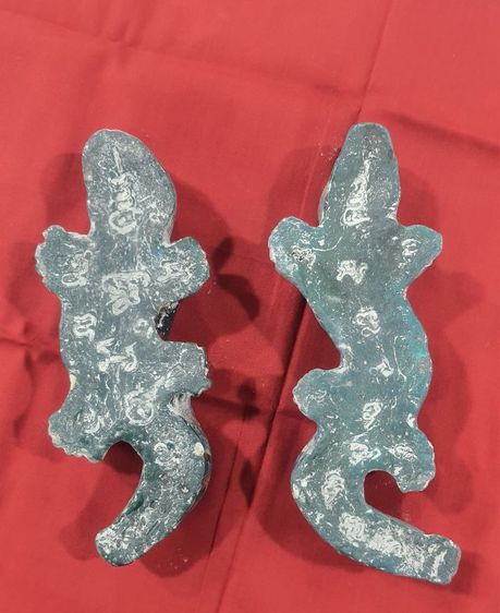 หลวงพ่อครื้น วัดสังโฆสิตาราม 1คู่ เดิมๆจากหิ้งพระ รูปที่ 2