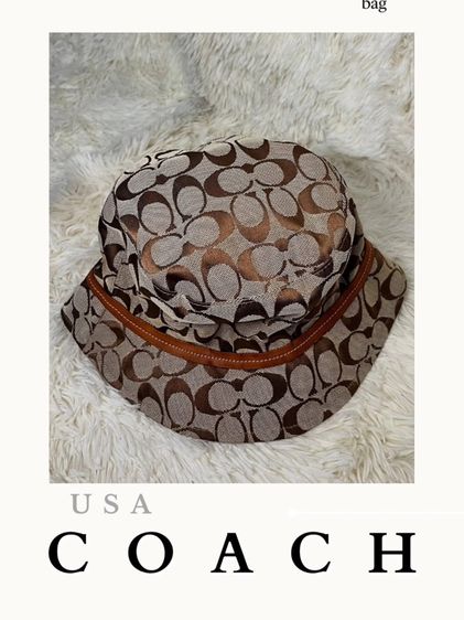 หมวกและหมวกแก๊ป หมวก Coach (แท้)
