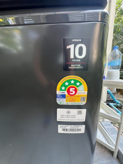 ขายเครื่องซักผ้า ฝาบน Hitachi สภาพใหม่กิ๊ก รูปที่ 2