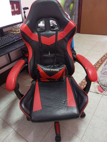 เก้าอี้มือ2 สีแดงดำ ตามสภาพ บางเสาธง สมุทรปราการ รับเองเท่านั้นราคานี้