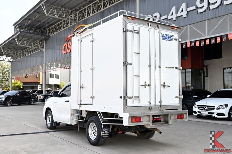 Toyota Hilux Revo 2021 2.4 Entry Pickup ดีเซล ไม่ติดแก๊ส เกียร์ธรรมดา ขาว รูปที่ 3