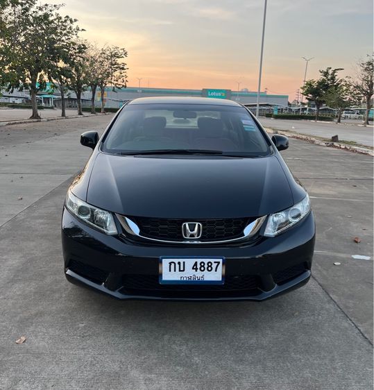 Honda Civic 2012 1.8 S i-VTEC เบนซิน ไม่ติดแก๊ส เกียร์อัตโนมัติ ดำ รูปที่ 3