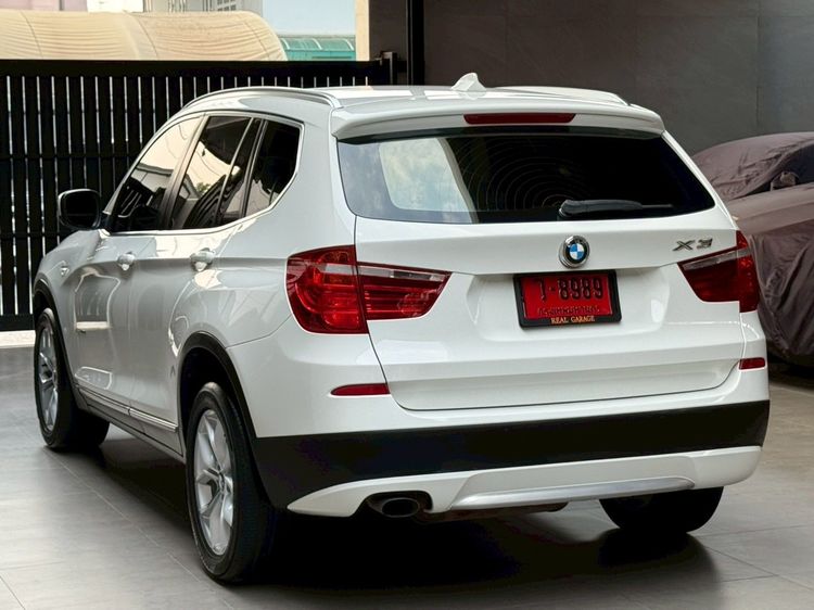 BMW X3 2013 2.0 xDrive20d Highline 4WD Utility-car ดีเซล ไม่ติดแก๊ส เกียร์อัตโนมัติ ขาว รูปที่ 3