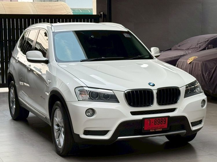 BMW X3 2013 2.0 xDrive20d Highline 4WD Utility-car ดีเซล ไม่ติดแก๊ส เกียร์อัตโนมัติ ขาว รูปที่ 2