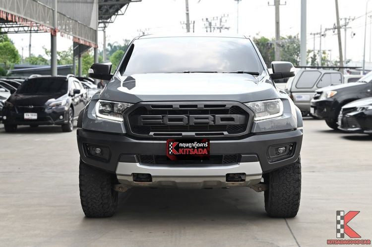 Ford Ranger 2018 2.0 Raptor 4WD Pickup ดีเซล ไม่ติดแก๊ส เกียร์อัตโนมัติ เทา รูปที่ 2