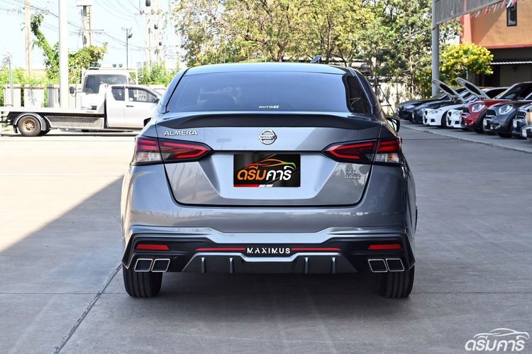 Nissan Almera 2022 1.0 VL Sedan เบนซิน ไม่ติดแก๊ส เกียร์อัตโนมัติ เทา รูปที่ 4