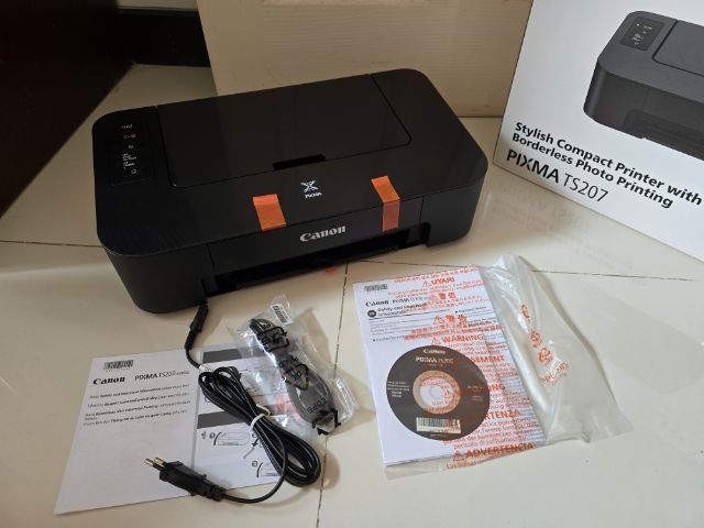 PRINTER CANON TS207 เครื่องเปล่า 
ไม่มีตลับหมึก สินค้าใหม่ยังไม่เคยใช้งาน
เครื่องใหม่ มีบอร์ดครบ ตัวเครื่องครบ 
ไม่มีตลับหมึก  รูปที่ 4
