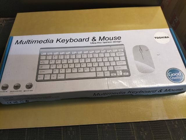 ขาย keyboard mouse รุ่นบาง ของใหม่ ขาย150บาท ค่าส่ง50บาท  เก็บเงินปลายทางค่าส่ง80บาท(โอนค่าส่ง80บาทก่อน) รูปที่ 2