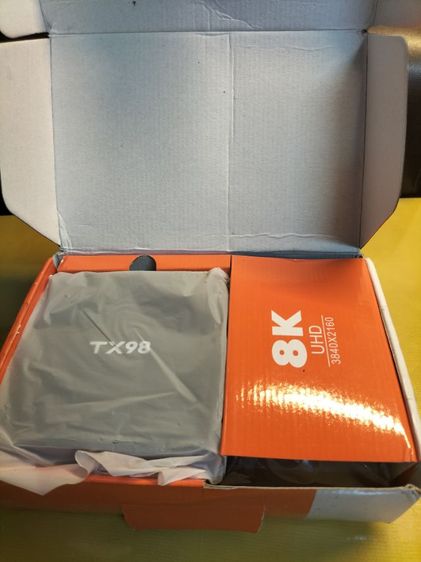 ขายกล่อง android tv  TX98 8K Ram16GB Rom256GB  H.265  8K UHD  ของใหม่ ขาย450บาท ค่าส่ง50บาท ปลายทางค่าส่ง80บาท(โอนค่าส่ง80บาทก่อน) รูปที่ 2