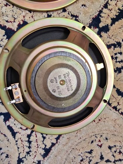ดอก DRIVER ลำโพงกรวยกระดาษ
แบรนด์ Technics (Made in Japan)
ขนาดดอกลำโพง  8นิ้ว 4นิ้ว 2.5นิ้ว
ราคายกชุด 300 บาท รูปที่ 8