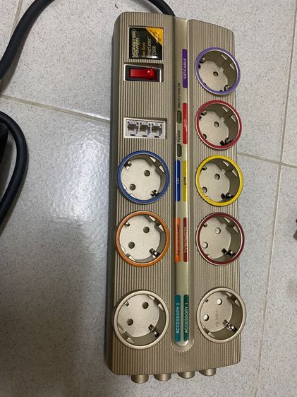 Monsterปลั๊กรางกองไฟอย่างดี สำหรับชุดเครื่องเสียงและอื่นๆ รูปที่ 3