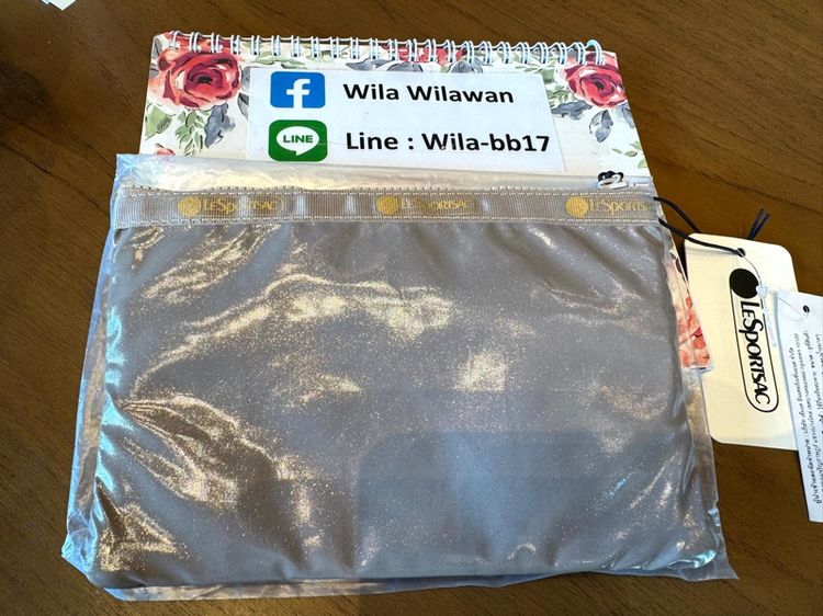 LeSportsac กระเป๋า 3 ซิป รูปที่ 4