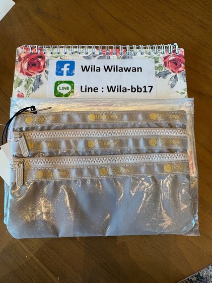 LeSportsac กระเป๋า 3 ซิป