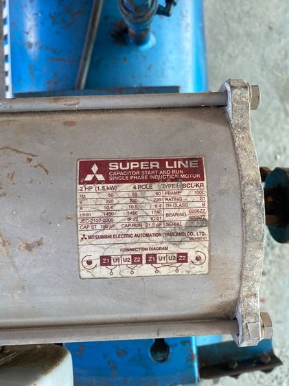 ปั้มลมpuma148ลิตร รูปที่ 8