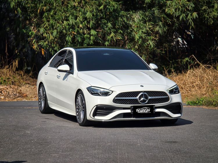 รถ Mercedes-Benz C-Class C220 สี ขาว