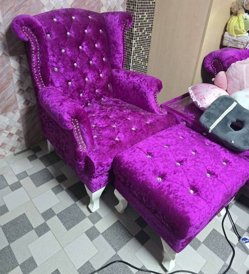 โซฟา เช็ต สีม่วง รูปที่ 2