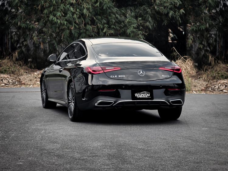 Mercedes-Benz CLE-Class 2024 CLE 300 Sedan เบนซิน ไม่ติดแก๊ส เกียร์อัตโนมัติ ดำ รูปที่ 2