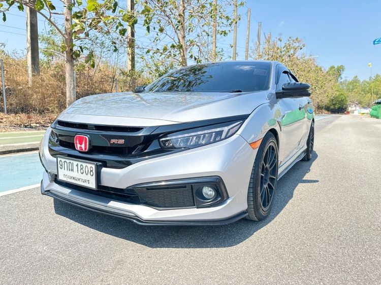 Honda Civic 2019 1.8 EL i-VTEC Sedan เบนซิน ไม่ติดแก๊ส เกียร์อัตโนมัติ บรอนซ์เงิน รูปที่ 4
