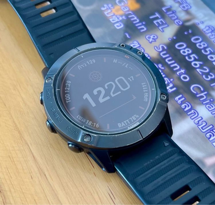 Garmin Fenix 6X Pro Solar Titanium รูปที่ 7