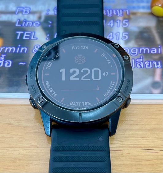 Garmin Fenix 6X Pro Solar Titanium รูปที่ 8