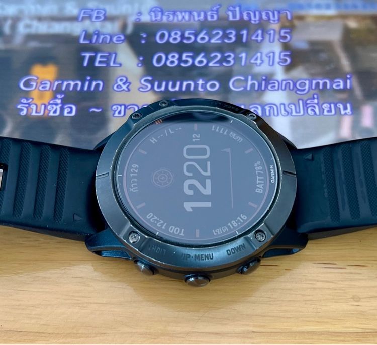 Garmin Fenix 6X Pro Solar Titanium รูปที่ 6