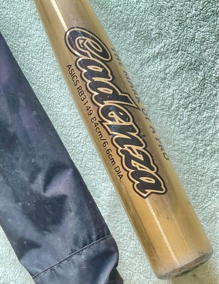 ไม้เบสบอล พร้อมกระเป๋าใส่ แบรนด์แท้ มือ2 จากญี่ปุ่น รูปที่ 2