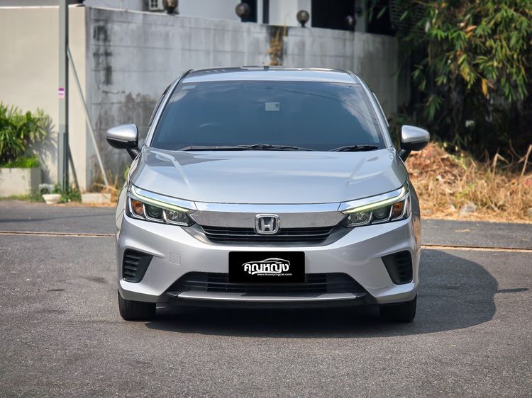 Honda City 2022 1.0 SV Sedan เบนซิน ไม่ติดแก๊ส เกียร์อัตโนมัติ บรอนซ์เงิน รูปที่ 3