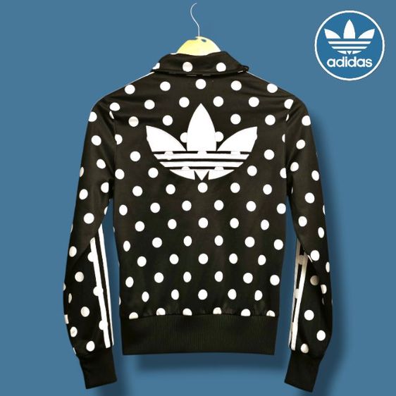 แขนยาว ดำ EU 34 เสื้อแจ็คเก็ต | เสื้อคลุม แจ็คเก็ต Adidas Originals Polka Dot Firebird